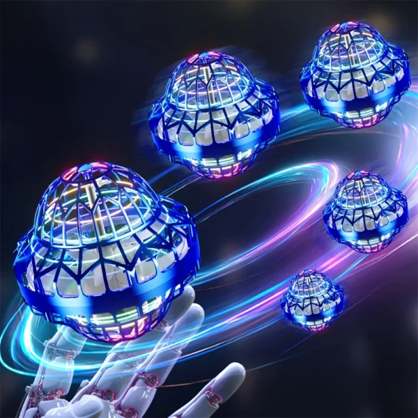 LYBMTWF Smart Induction Flying Ball Toy, Hand-controlled Boomerang Hover Ball,Cosmic Saucer Flying Spinner Swing Ball,Toy gift
