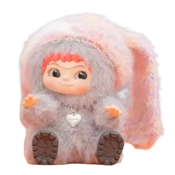 Cute Wakuku Plush Toy Doll Keychain * Toy Monster Box New Vinyl Doll Kawaii Backpack Pendant Decorative Box Gift Cute Wakuku