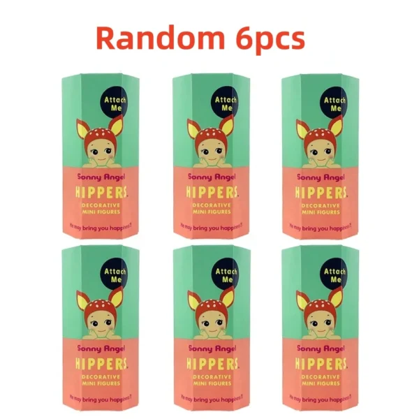 Hot S Angel Blind Box Cute Sonn Angel Hippers Dreaming Series Mysteries Box Mini Figure Ornament Doll Christmas Gift for Kids