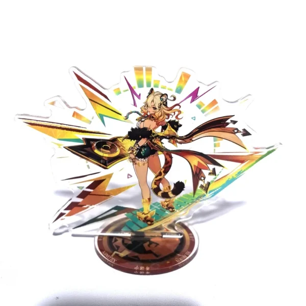 Anime Game Genshin Impact Stand Model Acrylic Action Figure Xilonen Kinich Mualani Creative Toy Gift